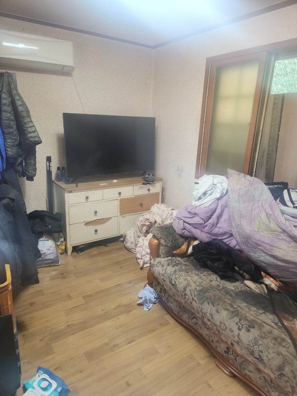 김포시 유품정리 작업 전 현장
