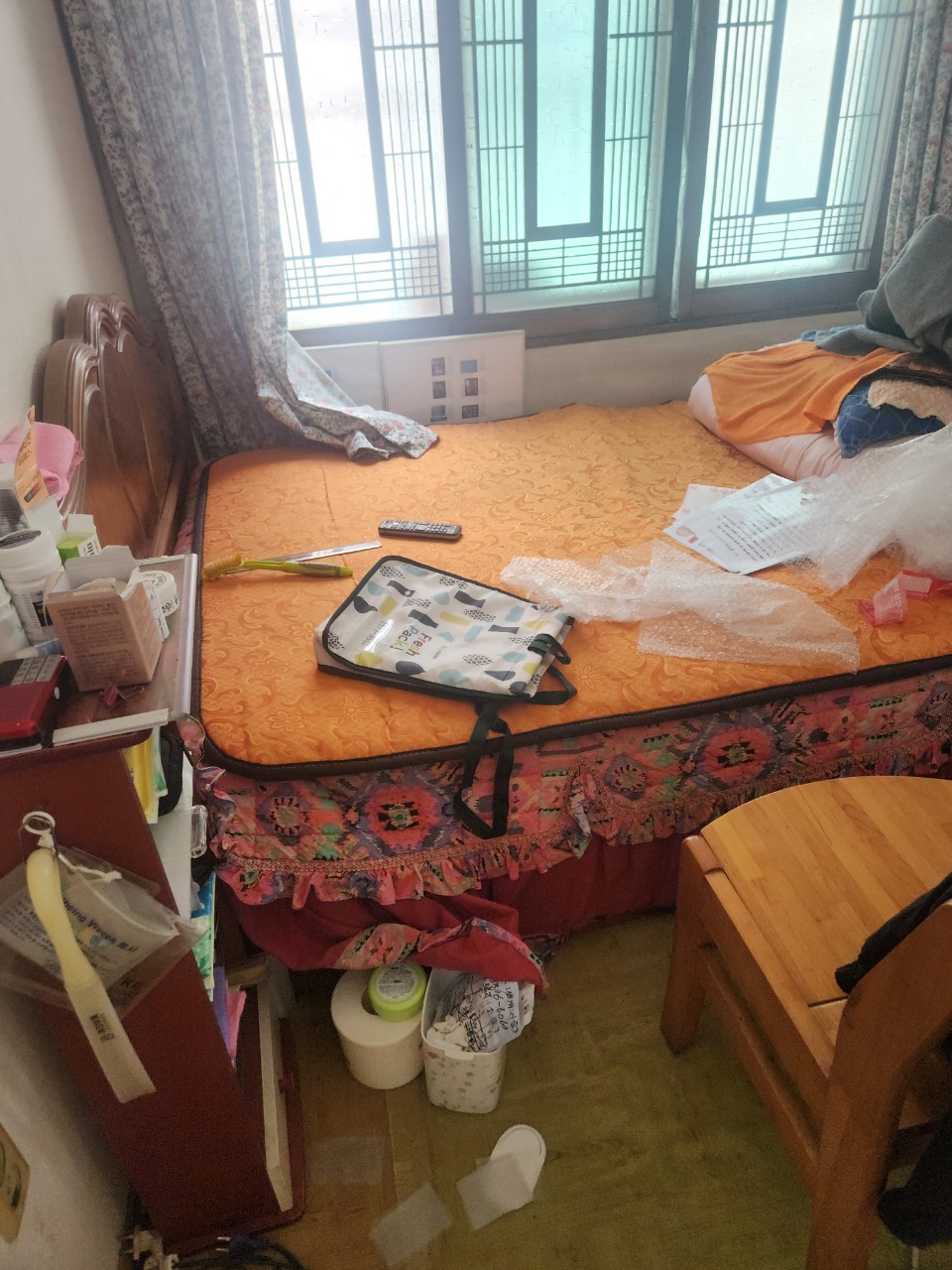 수원시 유품정리 작업 전 현장