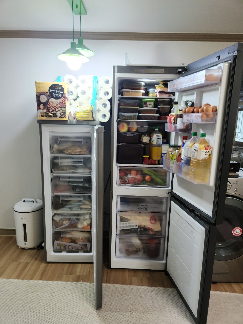 중구 유품정리 작업 전 현장