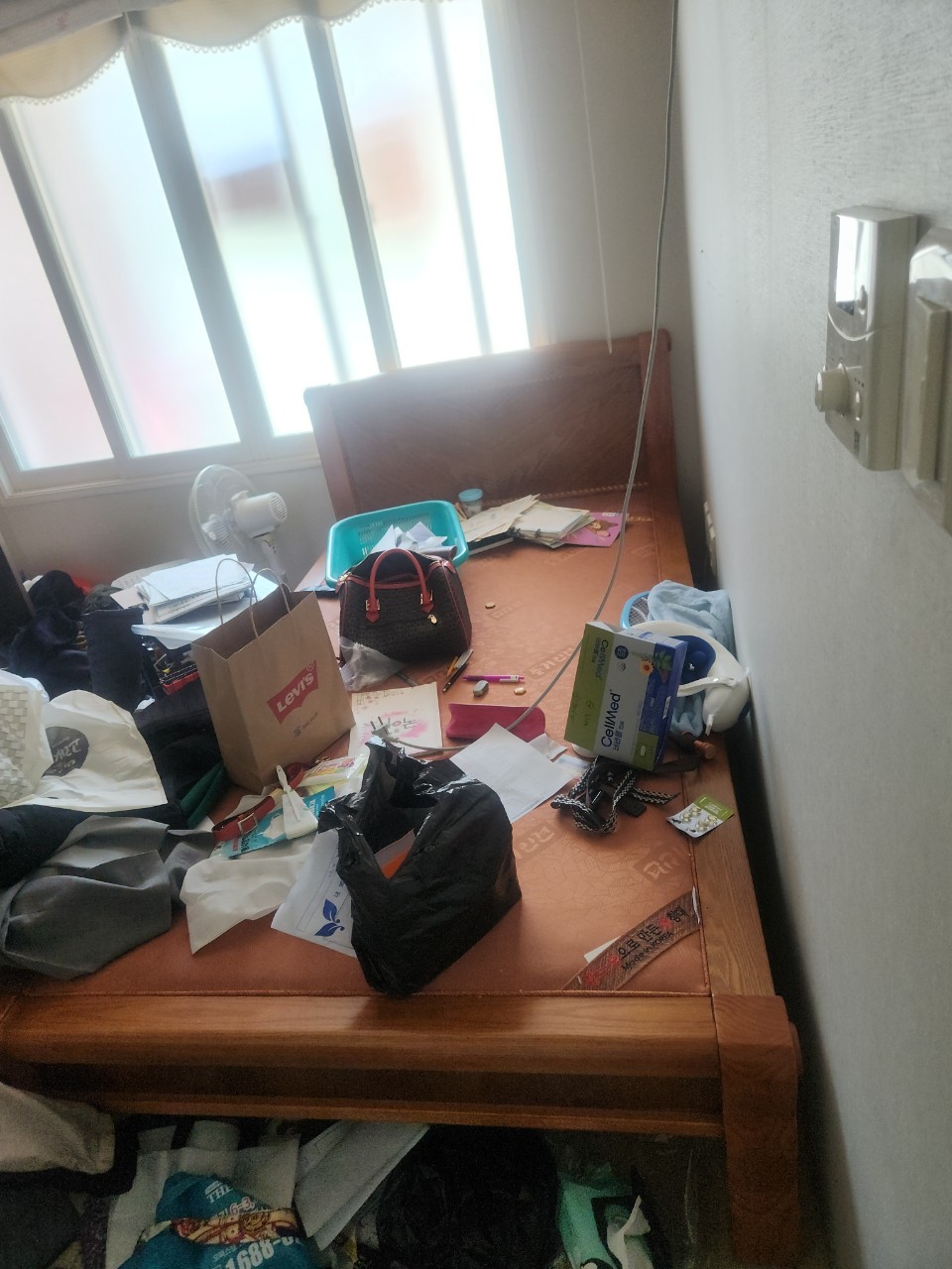 중구 유품정리 작업 전 현장