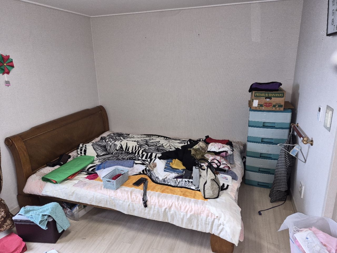 가평군 단독주택 고독사청소 작업 전 현장