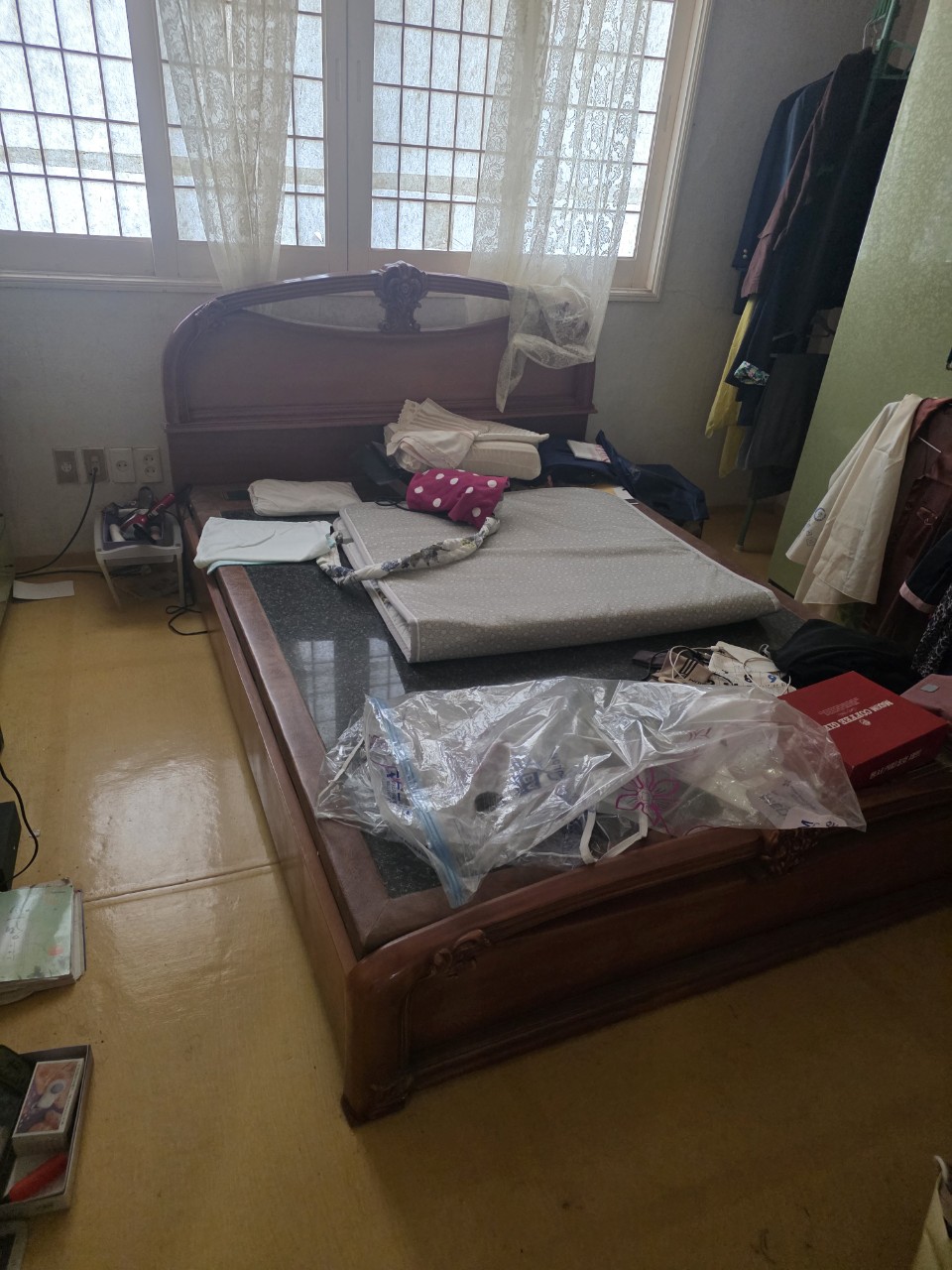 수원시 유품정리 작업 전 현장