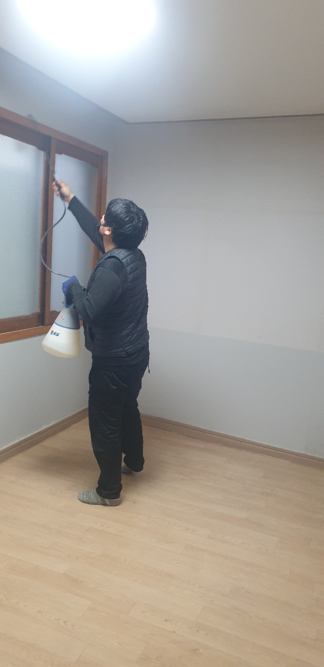의왕시 유품정리 소독 연무 작업 과정